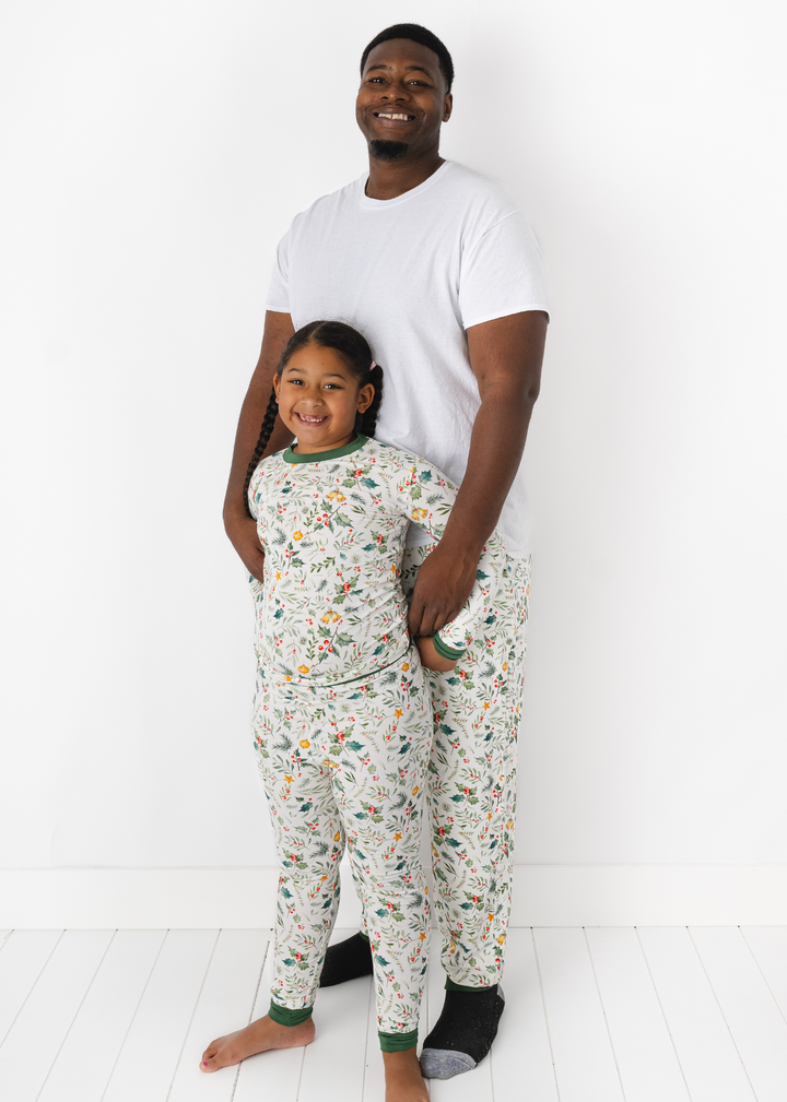 Holly Jolly Christmas Bamboo Kids Jammies
