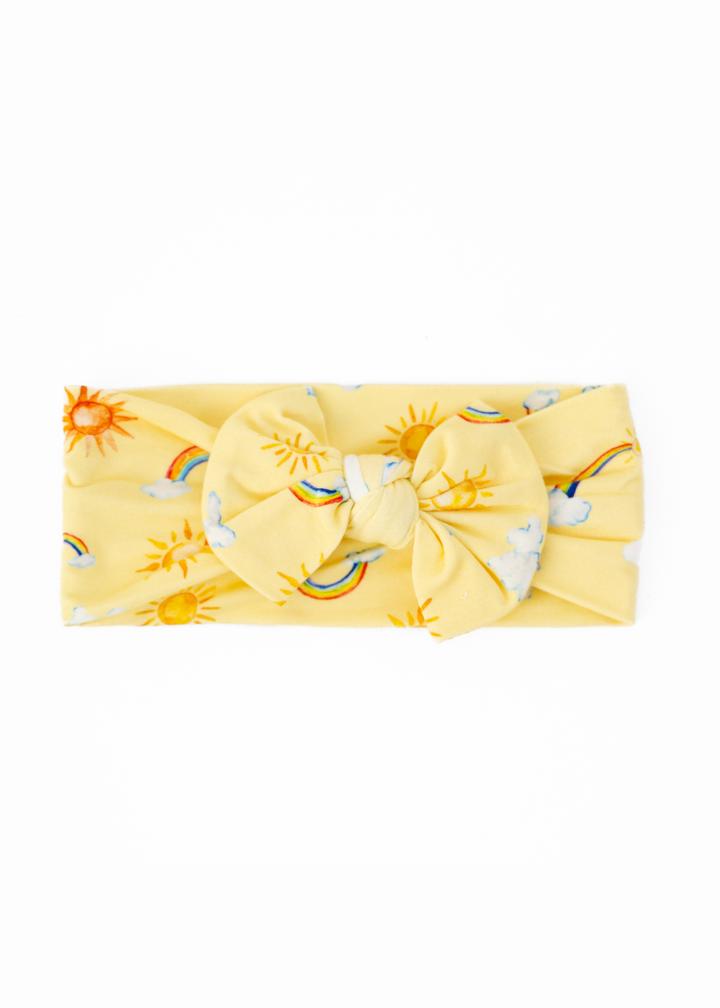 Sunshine & Rainbows Hair Bow