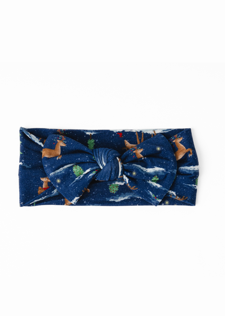 *PREORDER* Reindeer Christmas Hair Bow