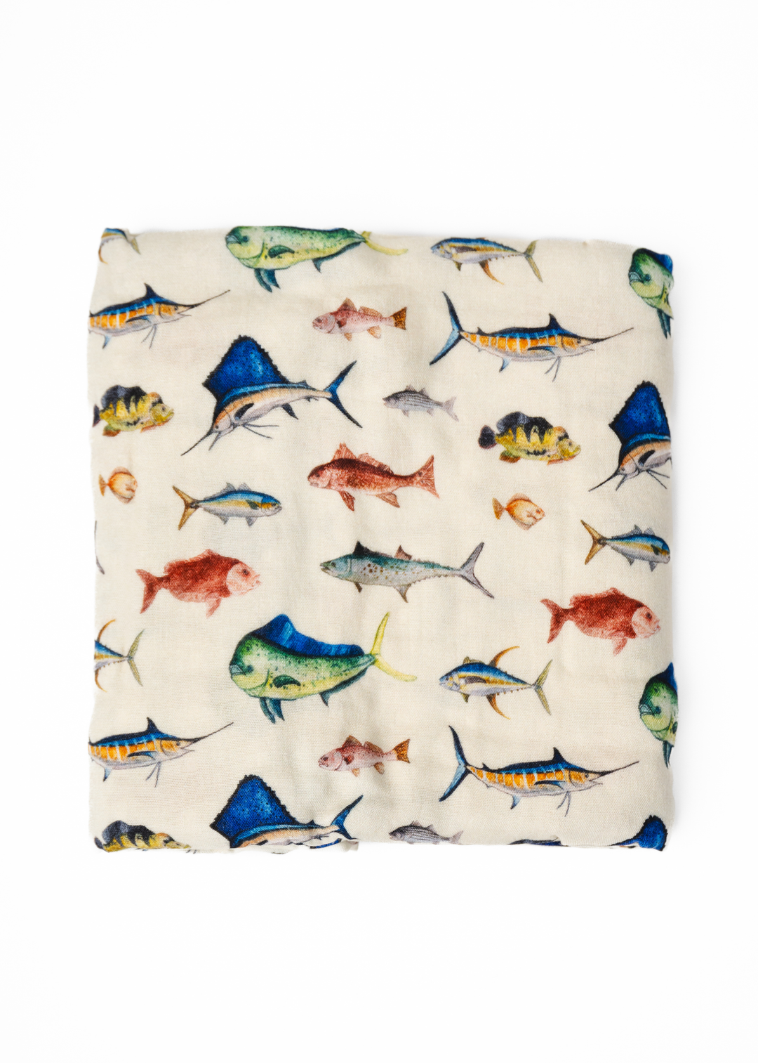 Deep Sea Fishing Swaddle Blanket