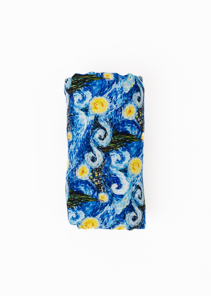 Starry Night Swaddle Blanket