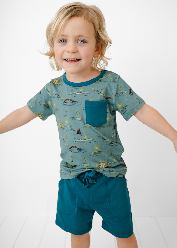 Frog Prince Pocket Tee & Short Sets