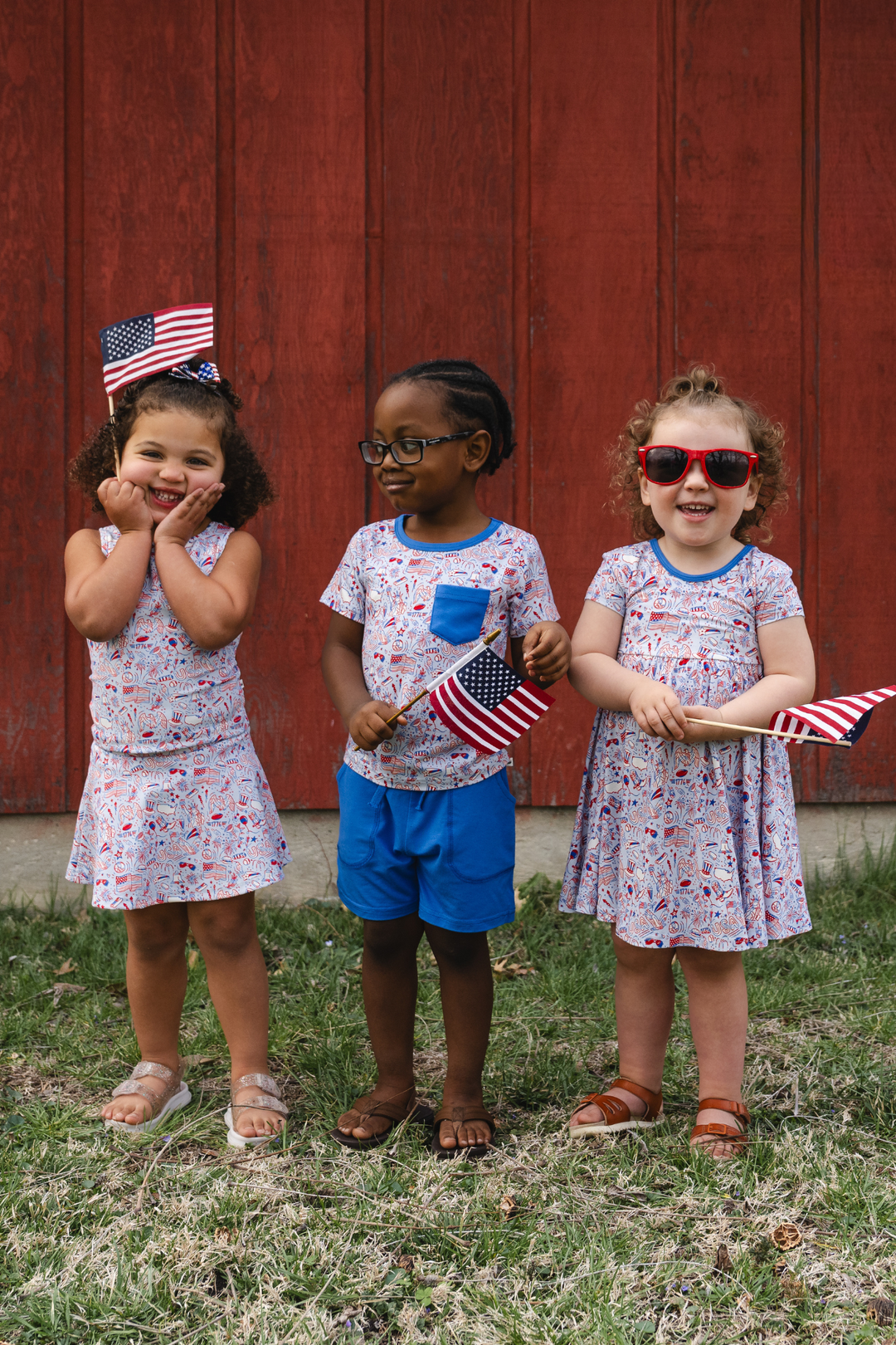 Celebrate USA Girls Activewear Set