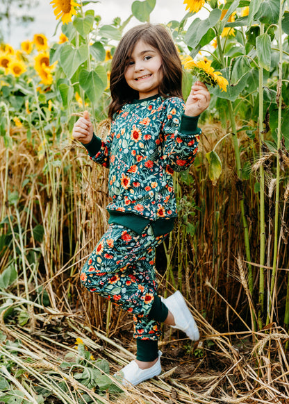 Flower Field Jogger Set