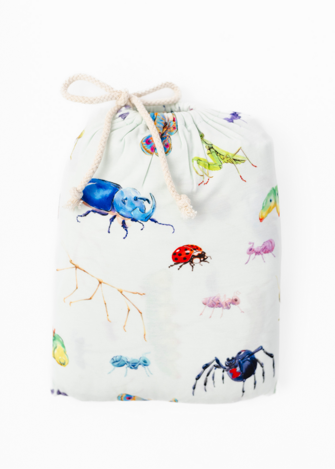 Cute as a Bug Bamboo Crib Sheet