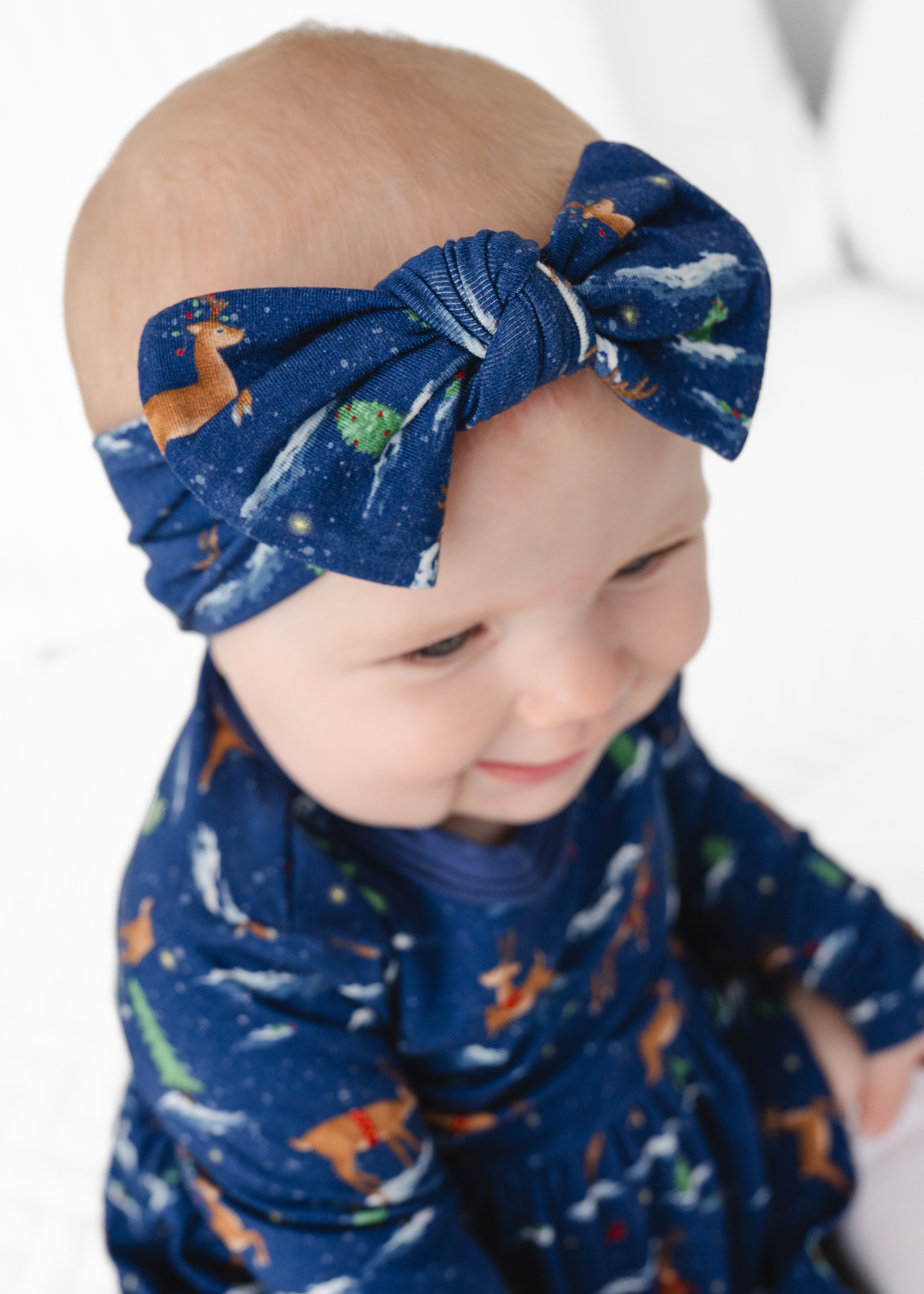 *PREORDER* Reindeer Christmas Hair Bow