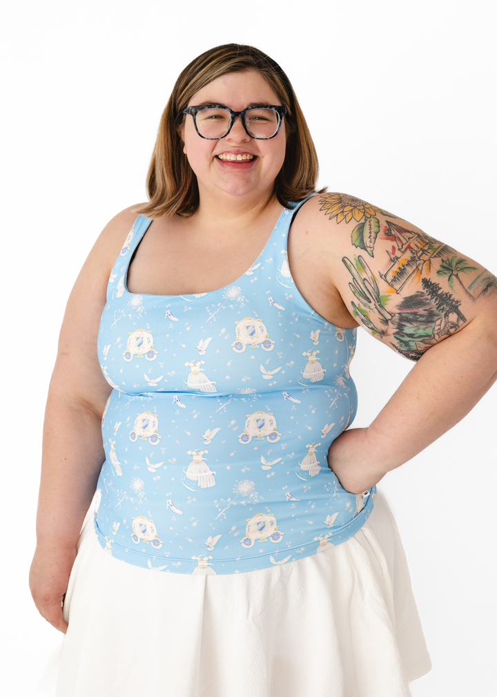 Cinderella Women's Athletic Tank Tops