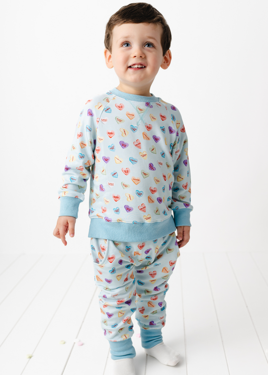 Sweethearts Blue Jogger Set