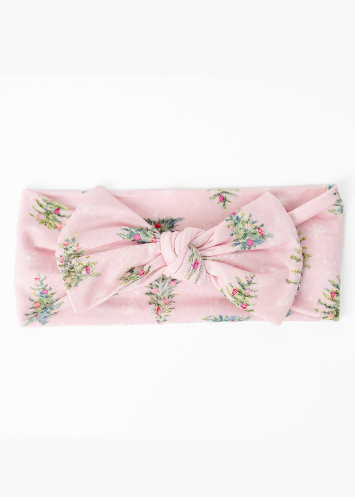 *PREORDER* Pretty Pink Christmas Hair Bow