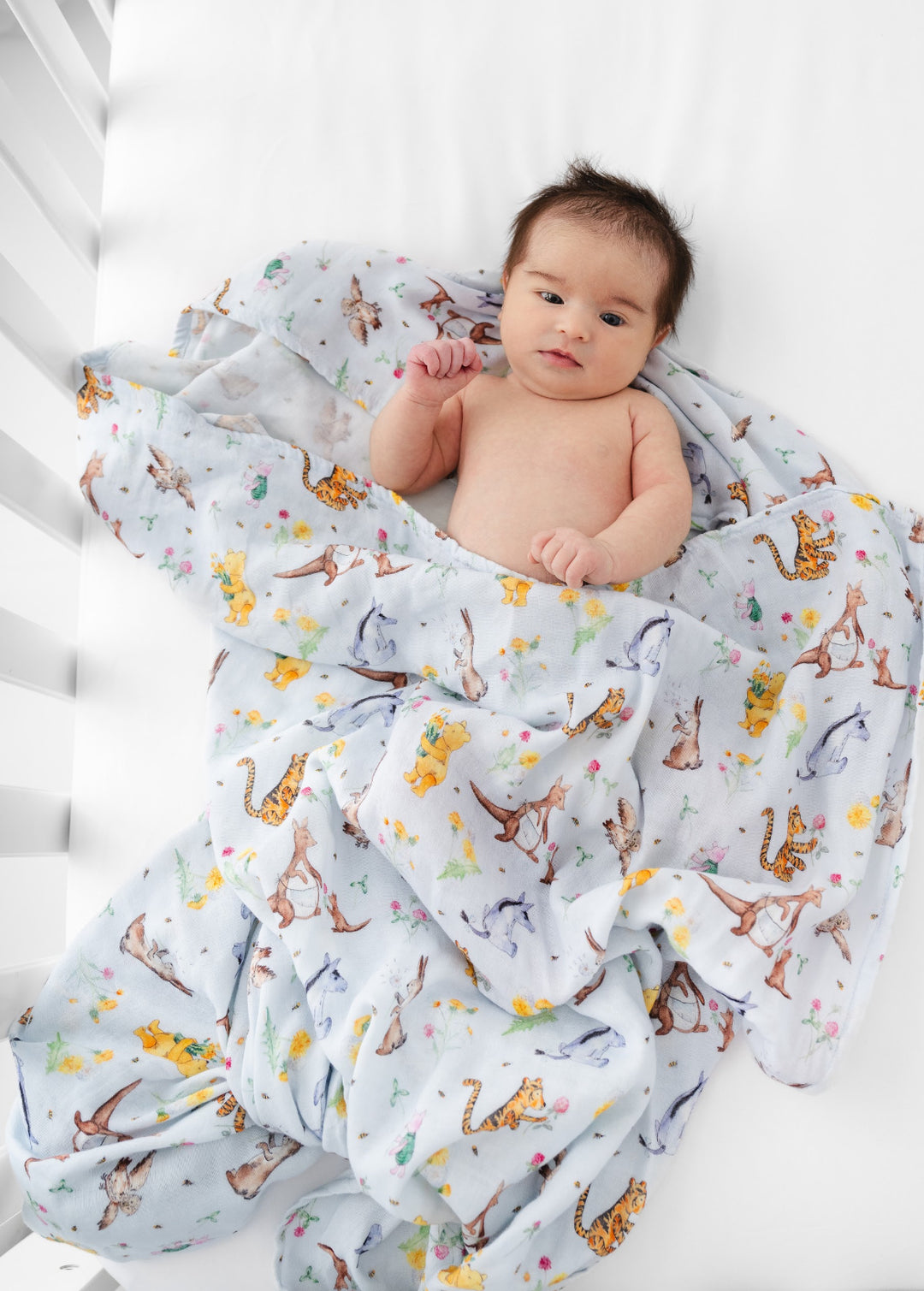 Winnie-the-Pooh in Bloom Swaddle Blanket