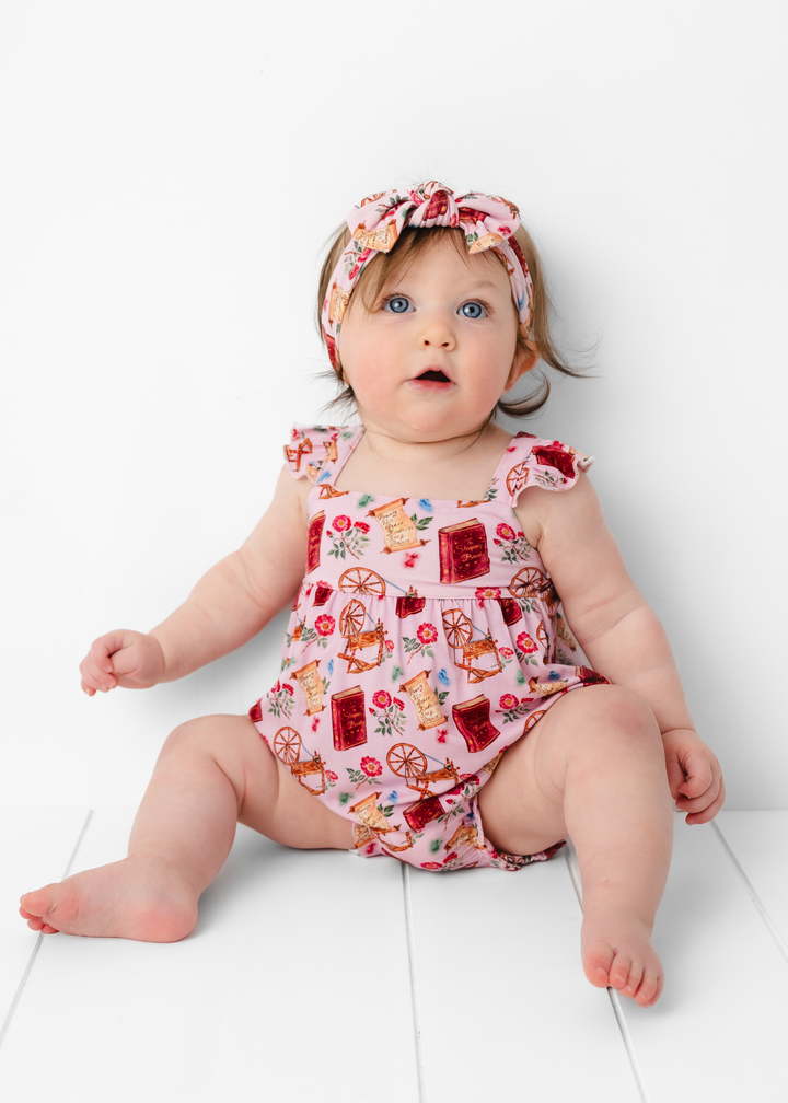 Sleeping Beauty Baby Bubble Romper