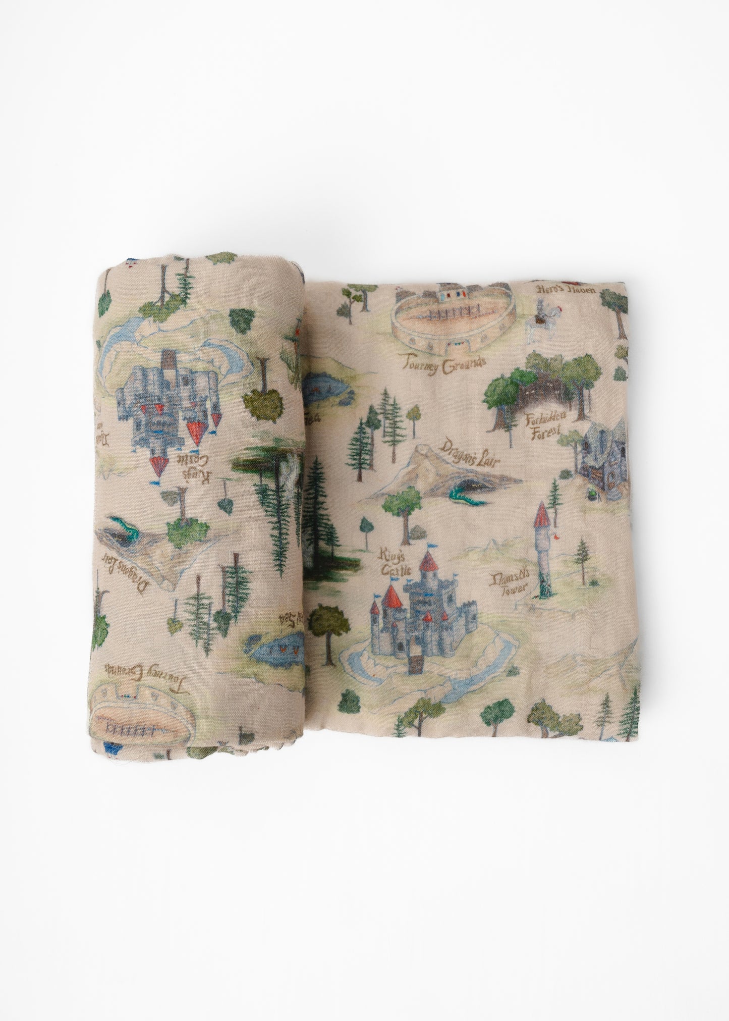 Fantasy Forest Swaddle Blanket