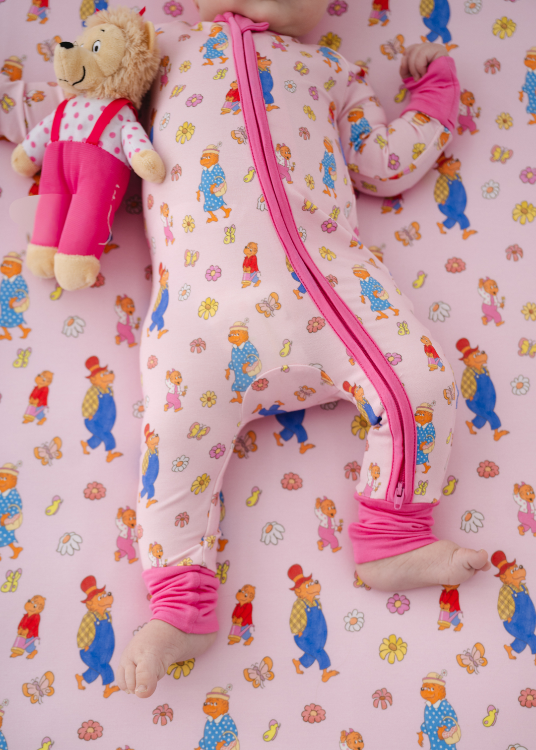Berenstain Bears® Floral Bamboo Zippered Sleeper