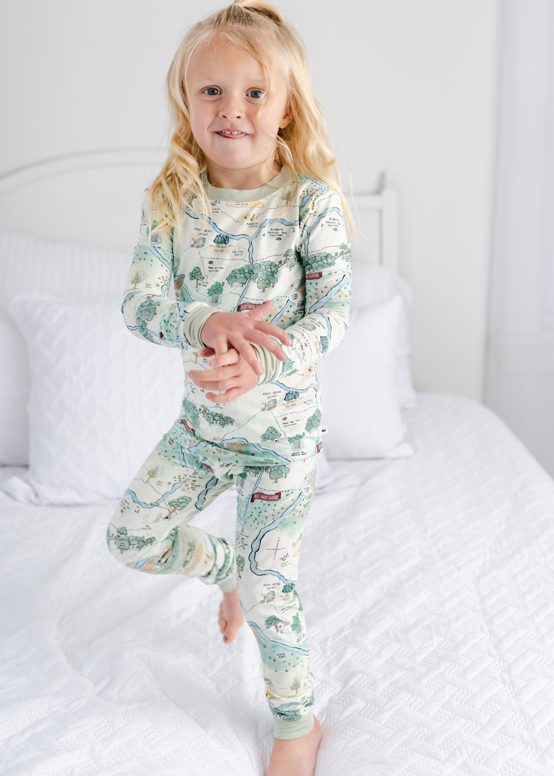 Hundred Acre Wood Bamboo Pajama Set