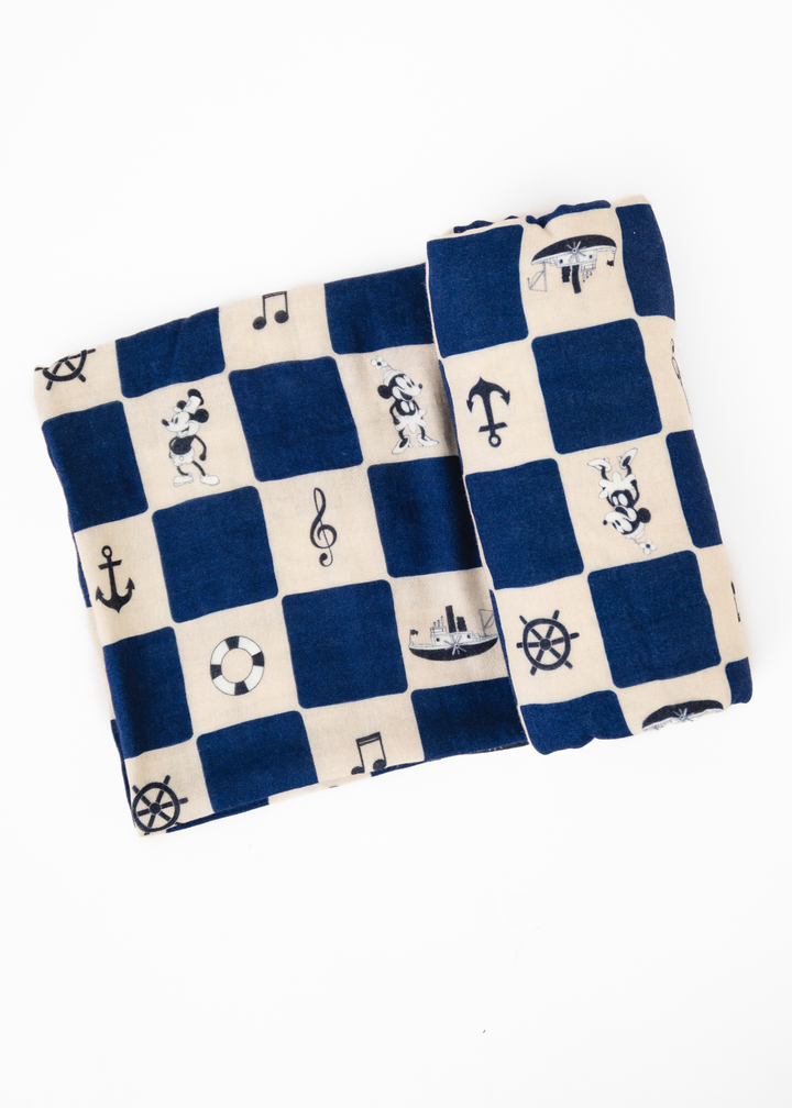 Steamboat Willie Swaddle Blanket