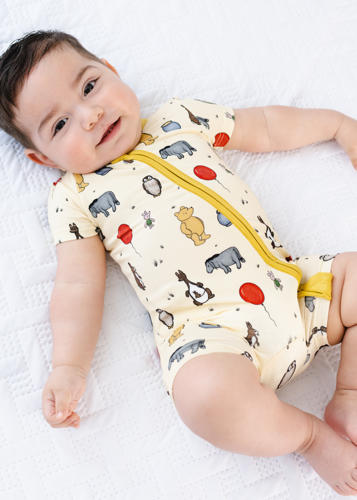 Silly Ole Bear Shortie Romper