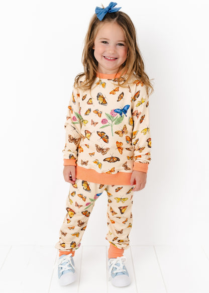 Kensington's Butterflies Jogger Set