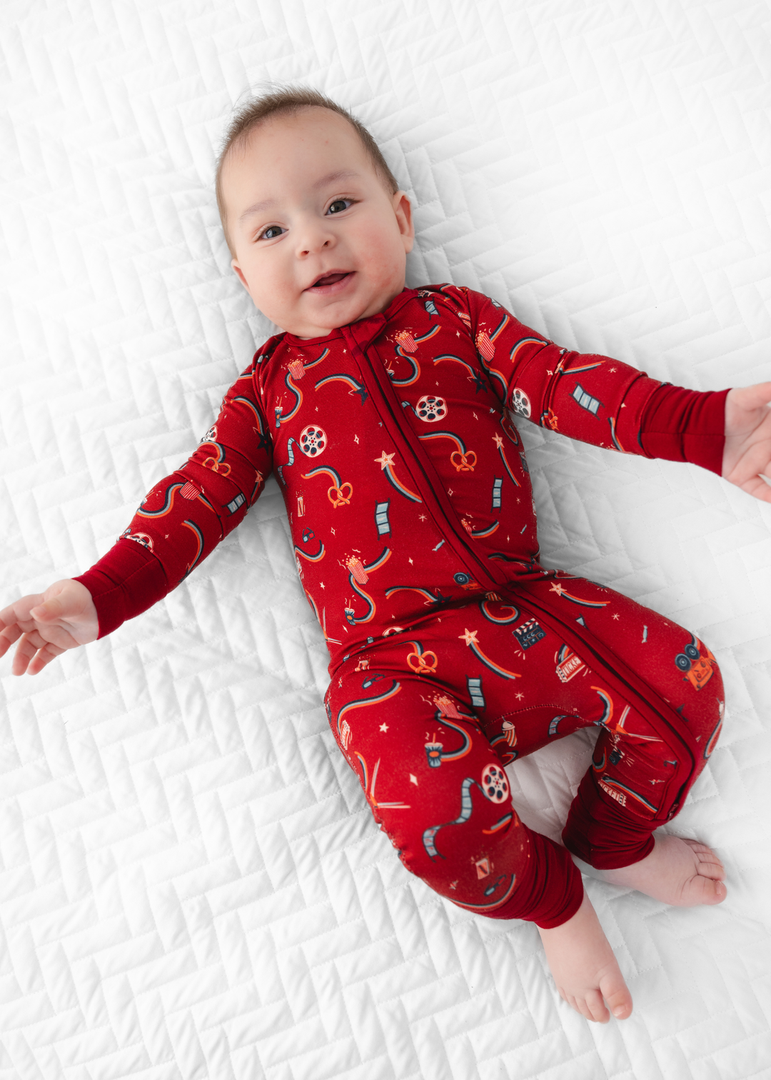 Movie Night Bamboo Zippered Sleeper