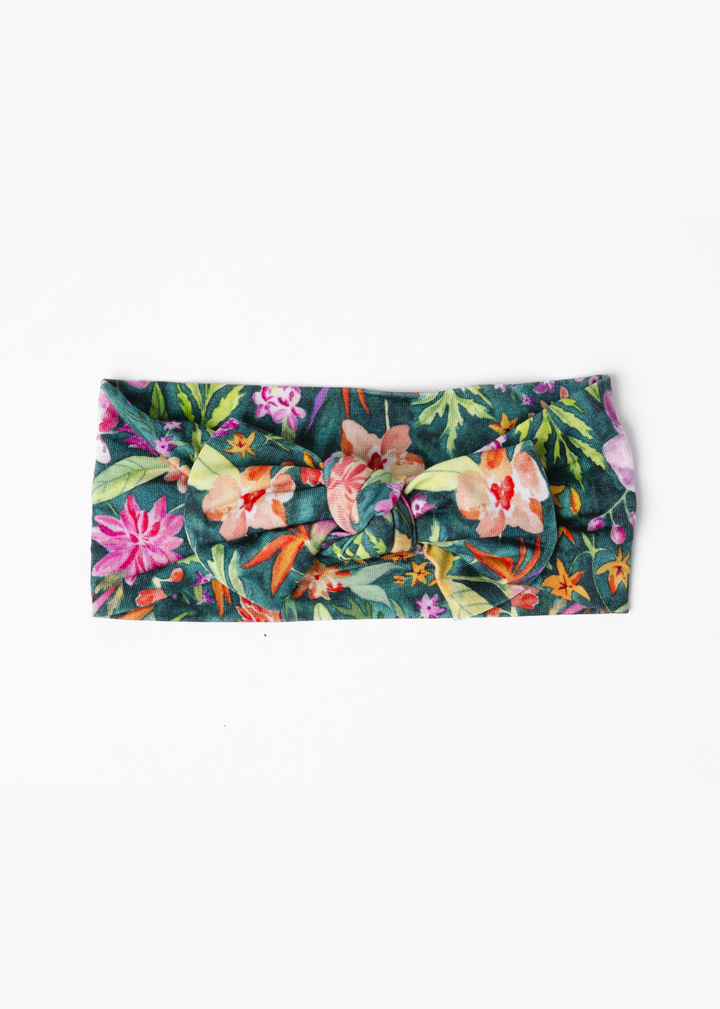 Ashley Floral Hair Bow