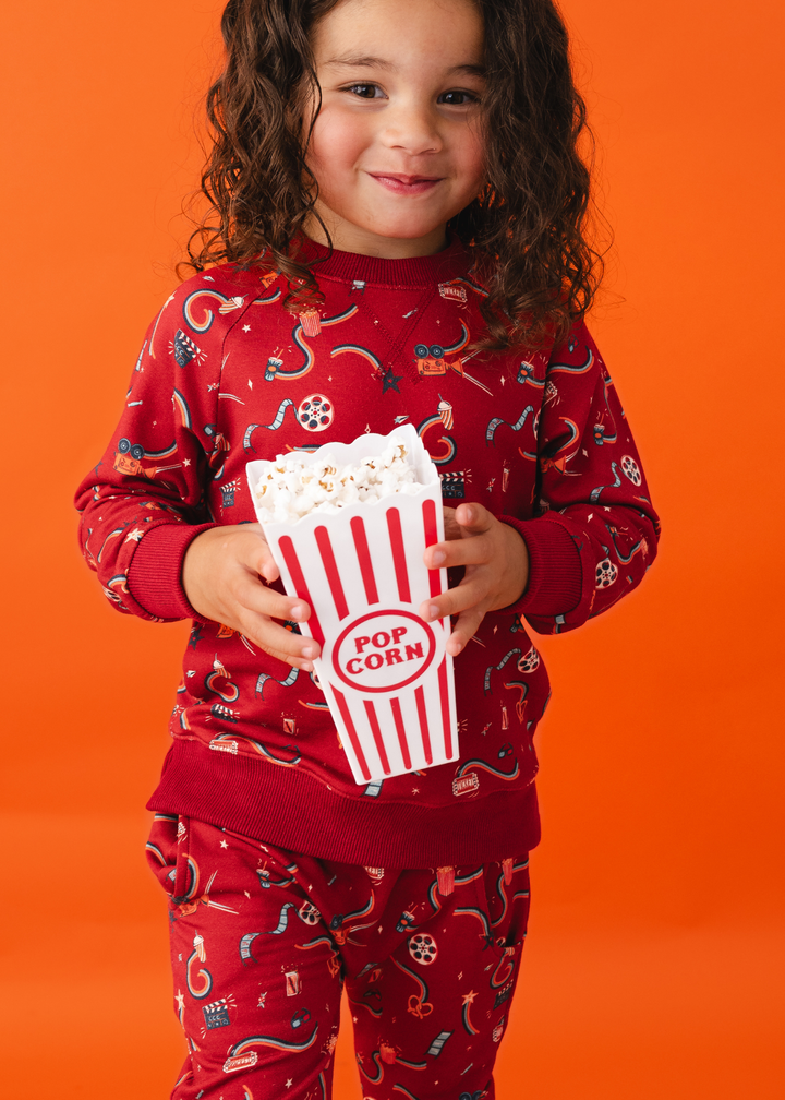 Movie Night Bamboo Kids Jogger Set