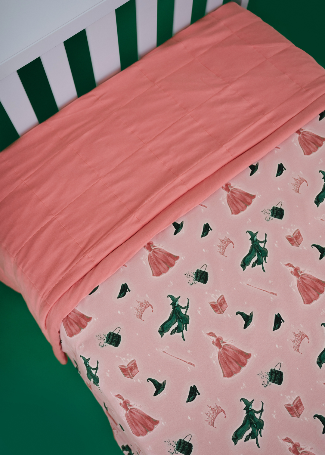 Good Witch Bad Witch Large Quilted Bamboo Blanket