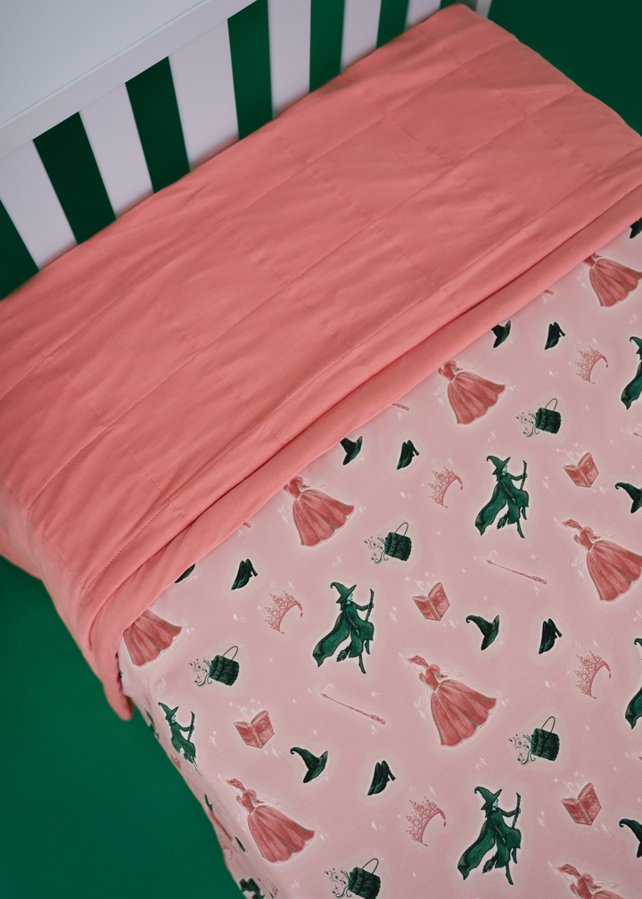 Good Witch Bad Witch Large Quilted Bamboo Blanket