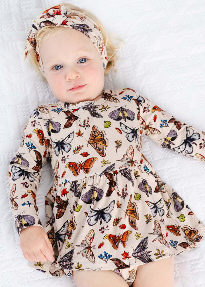 The Moths Cream Baby Dress