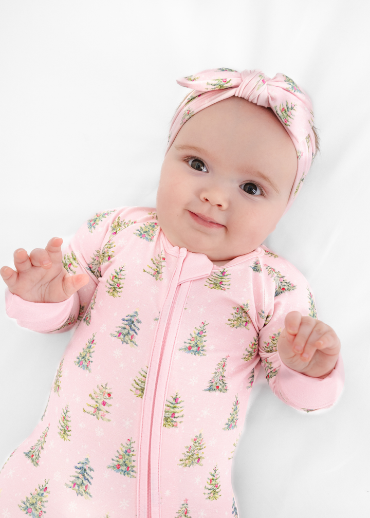 *PREORDER* Pretty Pink Christmas Hair Bow