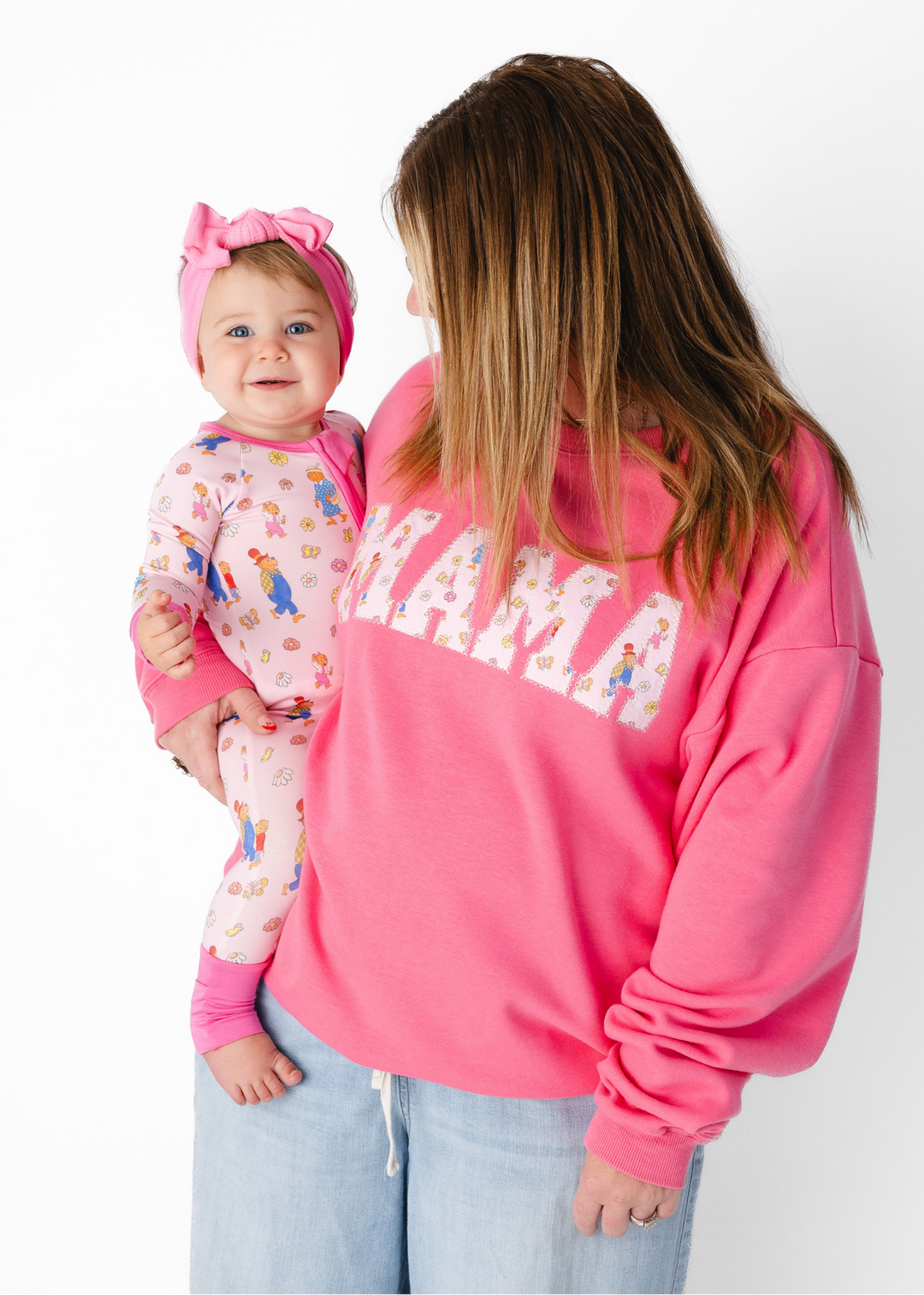 MAMA Crewneck Sweatshirt - Berenstain Bears Floral