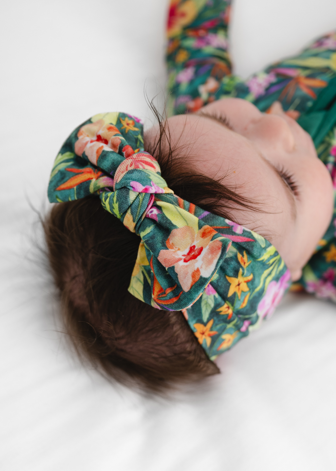 Ashley Floral Hair Bow