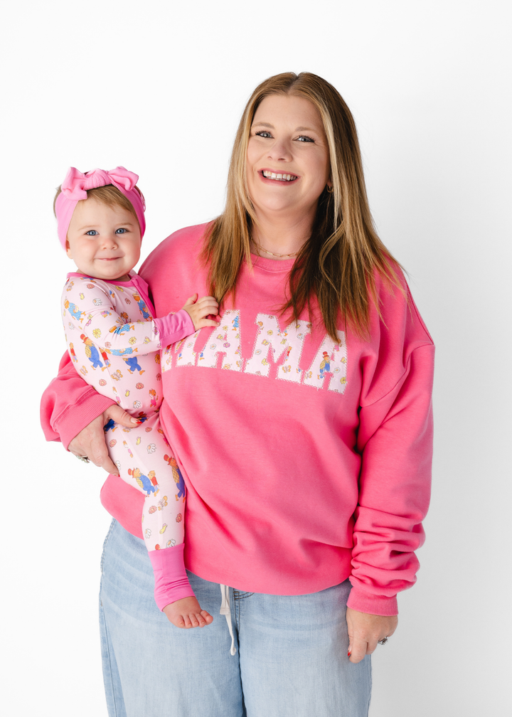 MAMA Crewneck Sweatshirt - Berenstain Bears Floral