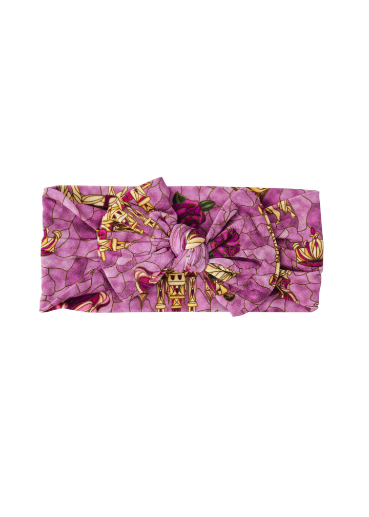 Royal Stained Glass Hair Bow