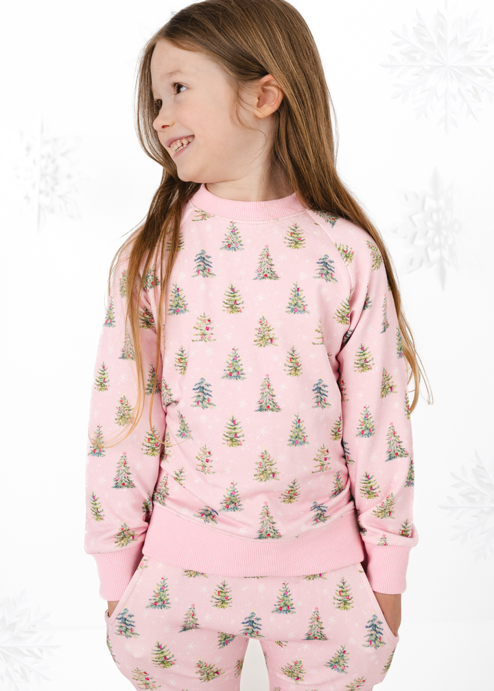 *PREORDER* Pretty Pink Christmas Kids Jogger Set