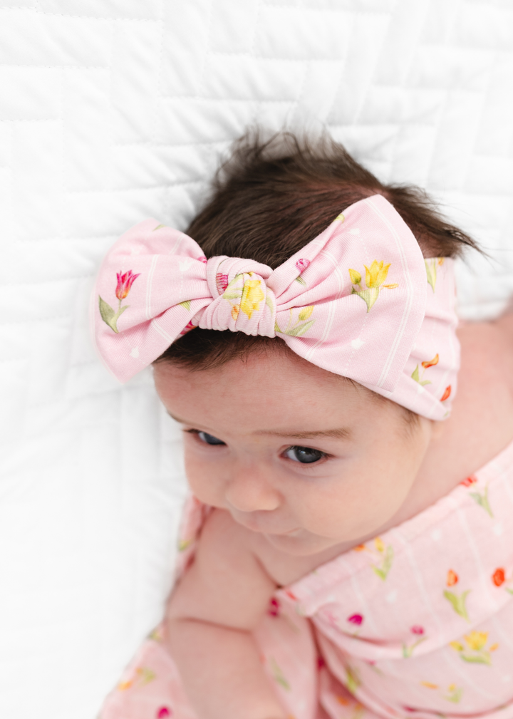 Ann Christine Floral Hair Bow