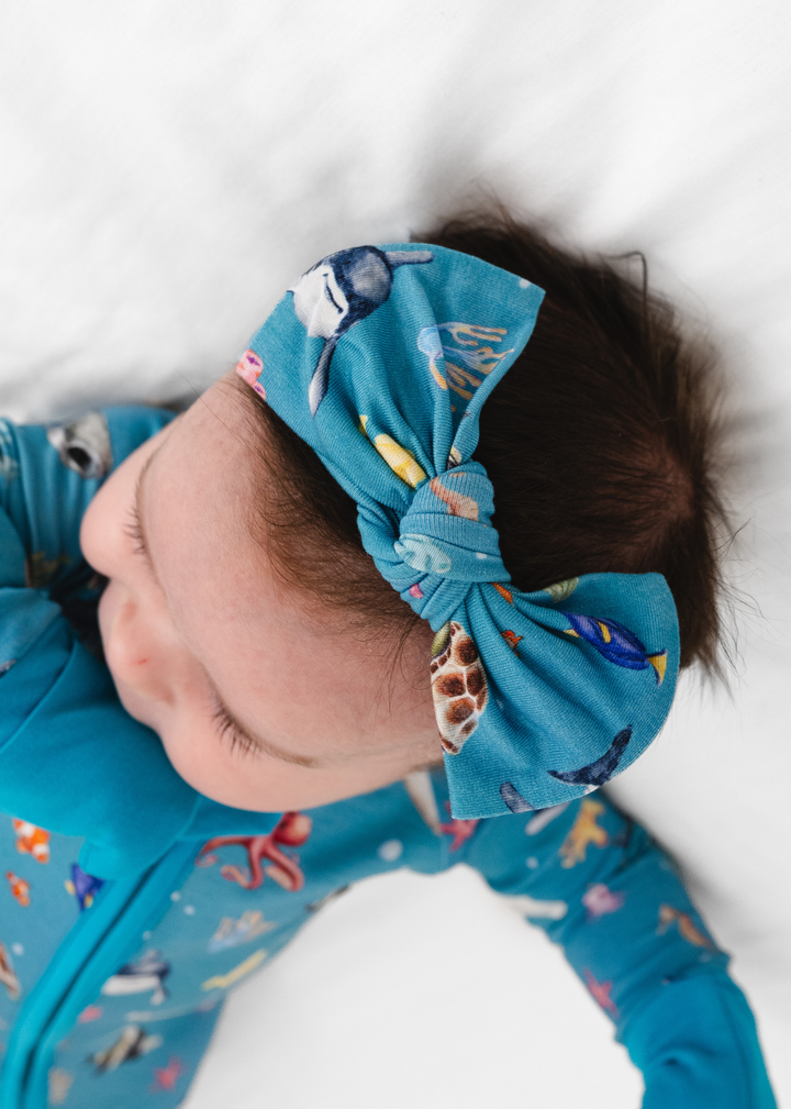 Fish are Friends Hair Bow