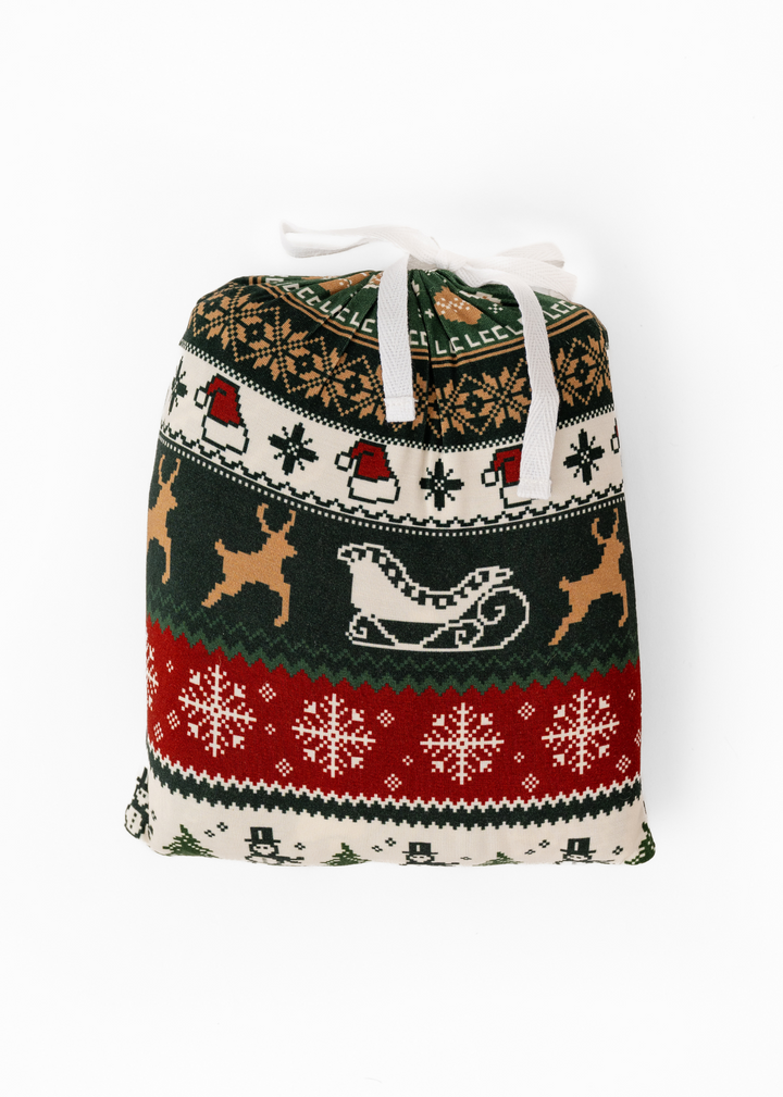 Classic Christmas Bamboo Crib Sheet