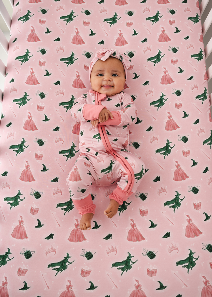 Good Witch Bad Witch Bamboo Crib Sheet