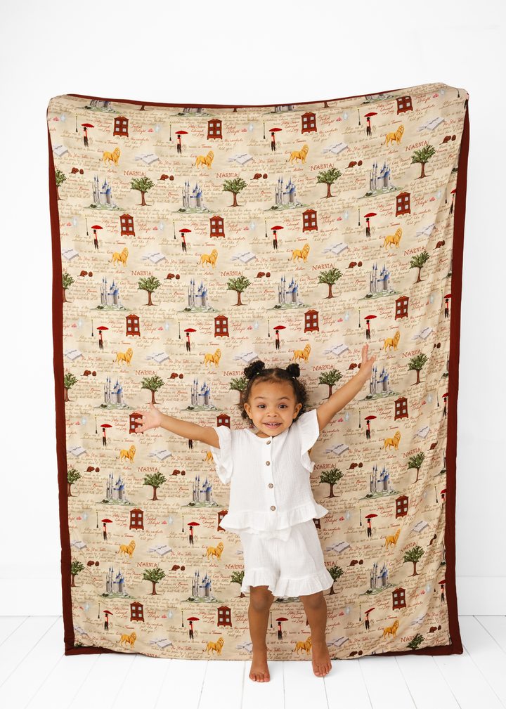 The Chronicles of Narnia® Large Quilted Bamboo Blanket