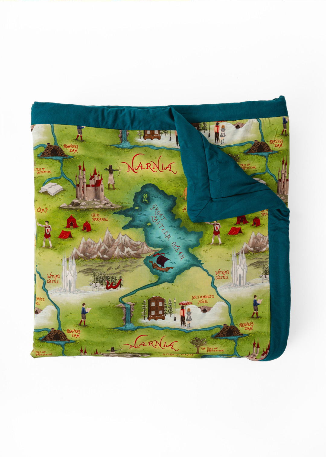 narnia tent The Chronicles of Narnia® Large Quilted Bamboo Blanket