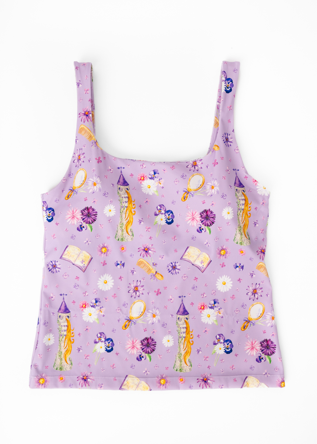 Rapunzel Women's Athletic Tank Tops