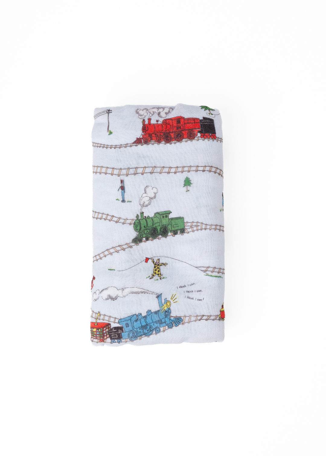 Little Engine that Could Baby Swaddle Blanket