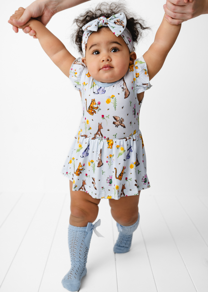 Winnie-the-Pooh in Bloom Baby Flutter Dress