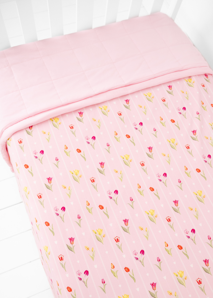 Ann Christine Large Quilted Bamboo Blanket