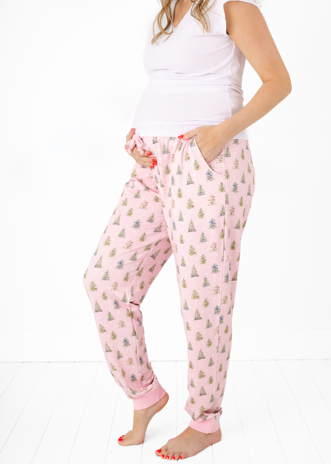 *PREORDER* Pretty Pink Christmas Adult Unisex Jogger Pants