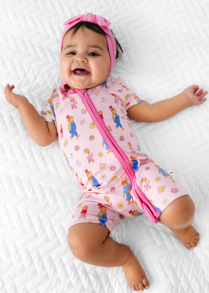 Berenstain Bears® Floral Bamboo Shortie Romper