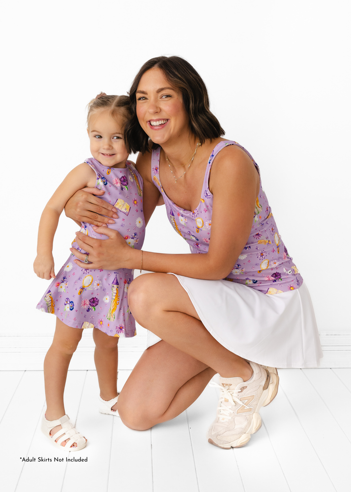 Rapunzel Women's Athletic Tank Tops