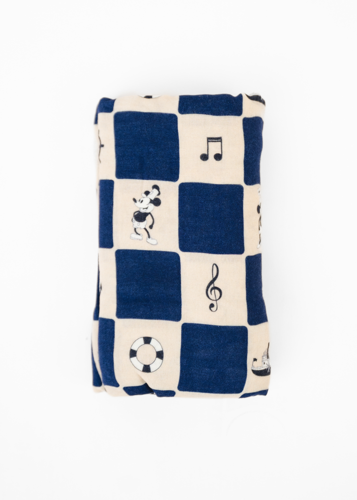 Steamboat Willie Swaddle Blanket
