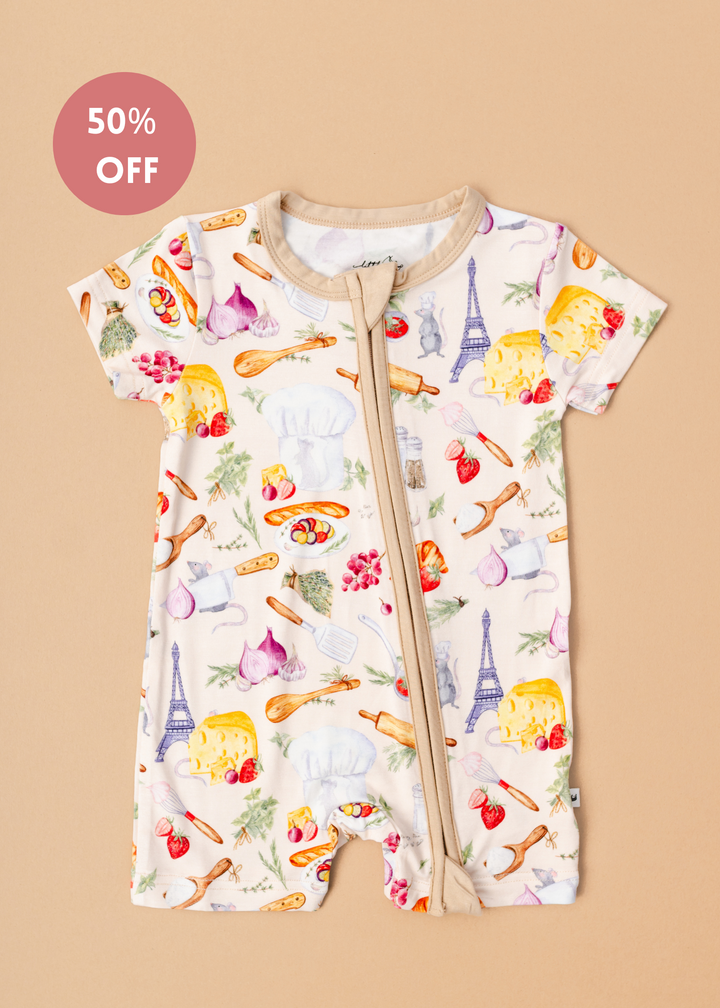 Tiny Chef Shortie Romper