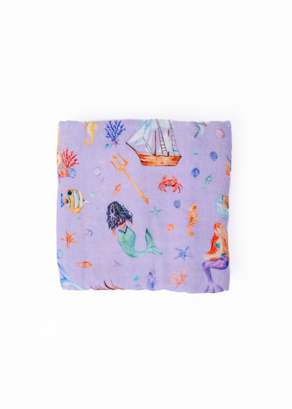 Mermaids Swaddle Blanket