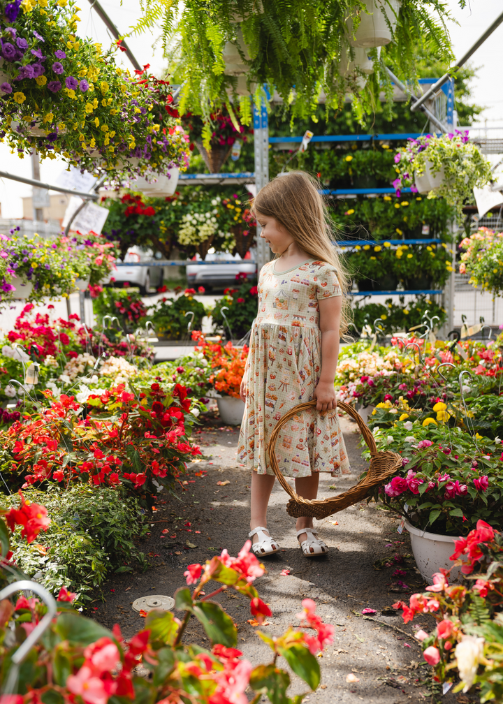Farmer's Market Bamboo Twirl Dress